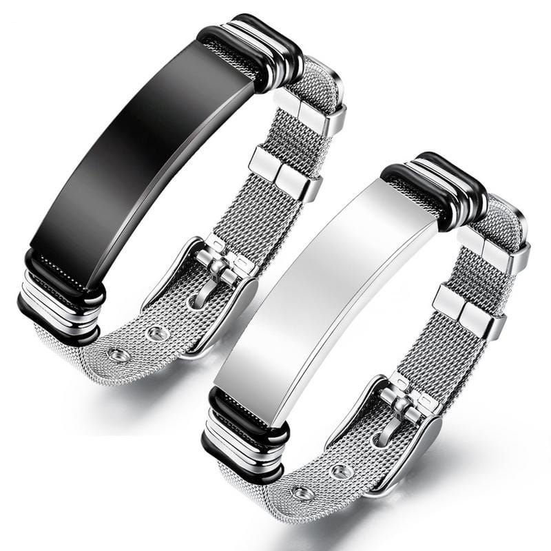 Titanium Steel Adjustable Bracelet, view 1