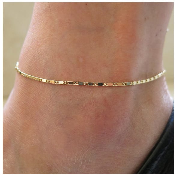 All-match Fresh And Popular Simple Beach Chain Anklet, view 1