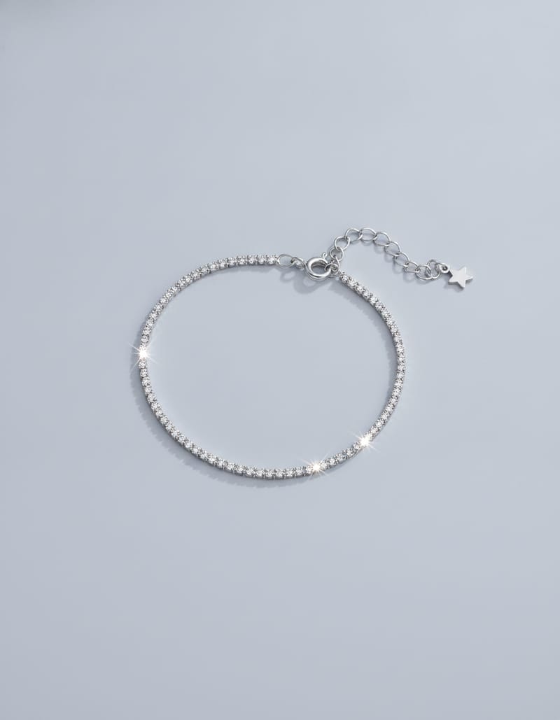 Starry Sparkle Anklet — Single Anklet — studio main