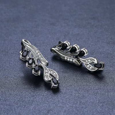 Minimalist Zircon Drop Stud Earrings