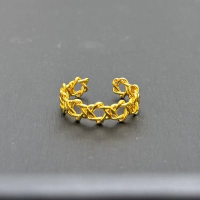 Gold Celtic Knot Eternity Ring
